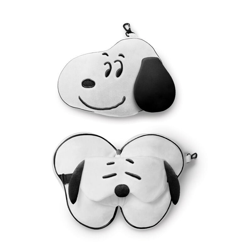 Almohada viaje antifaz Snoopy Relaxeazzz - Frikibase.com