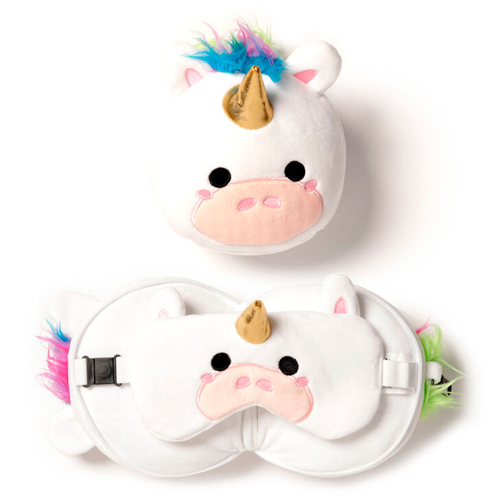 Almohada viaje antifaz Unicornio Relaxeazzz - Frikibase.com
