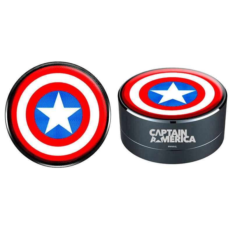 Altavoz portatil inalambrico Capitan America Marvel - Frikibase.com