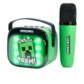 Altavoz y Micro Karaoke LED Minecraft – imagen 4