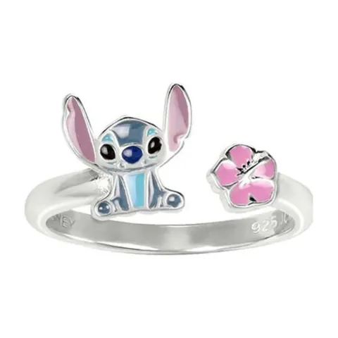 Anillo pie Stitch Disney plata - Frikibase.com