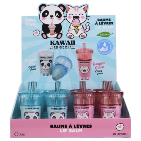 Balsamo labial protector Kawaii surtido - Frikibase.com