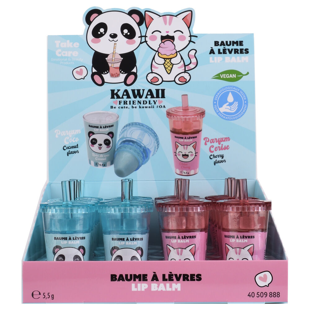 Balsamo labial protector Kawaii surtido - Frikibase.com