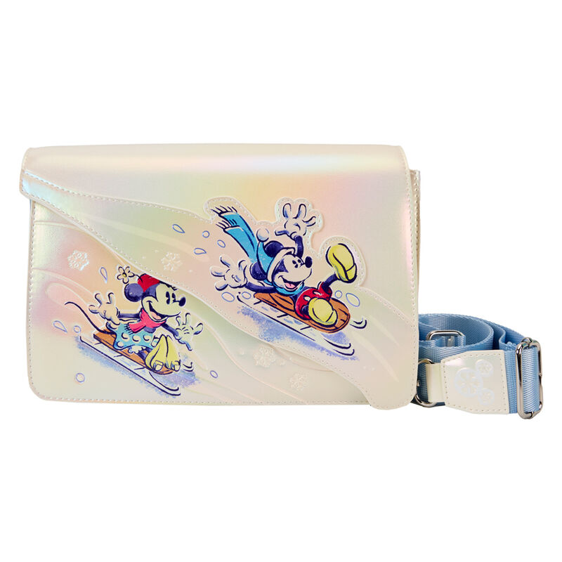 Bandolera Winter Wonderland Mickey and Friends Disney Loungefly - Frikibase.com