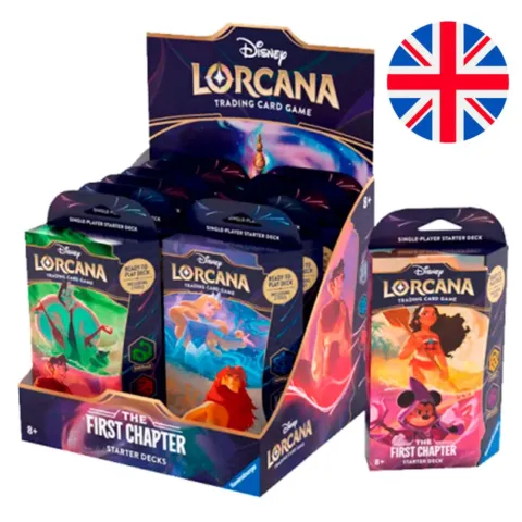 Baraja juego cartas The First Chapter Disney Lorcana ingles surtido - Frikibase.com