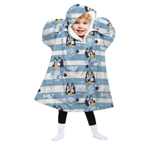 Bata sudadera oversize Bluey infantil - Frikibase.com