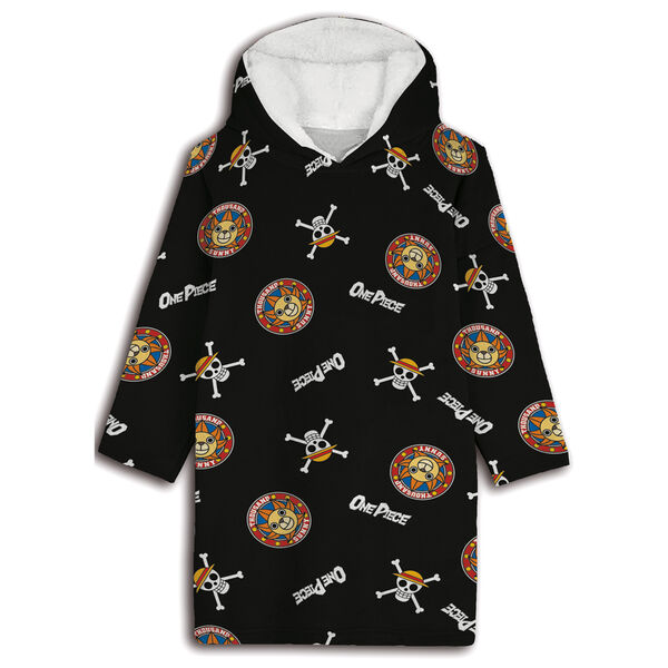 Bata sudadera oversize One Piece coral infantil - Frikibase.com
