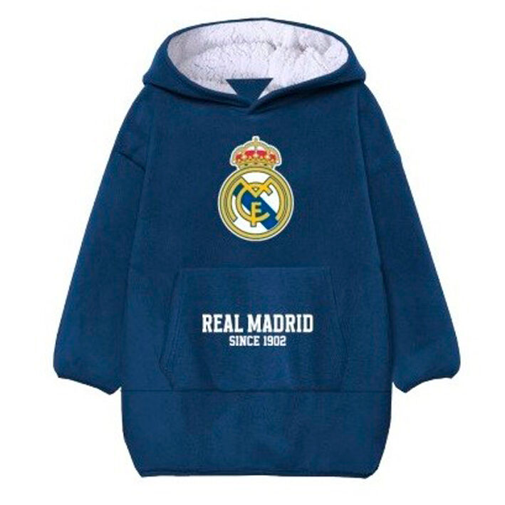 Bata sudadera oversize Real Madrid infantil - Frikibase.com