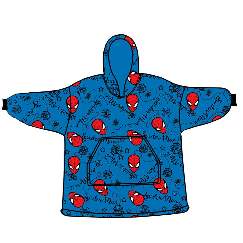 Bata sudadera oversize Spiderman Marvel coral infantil - Frikibase.com