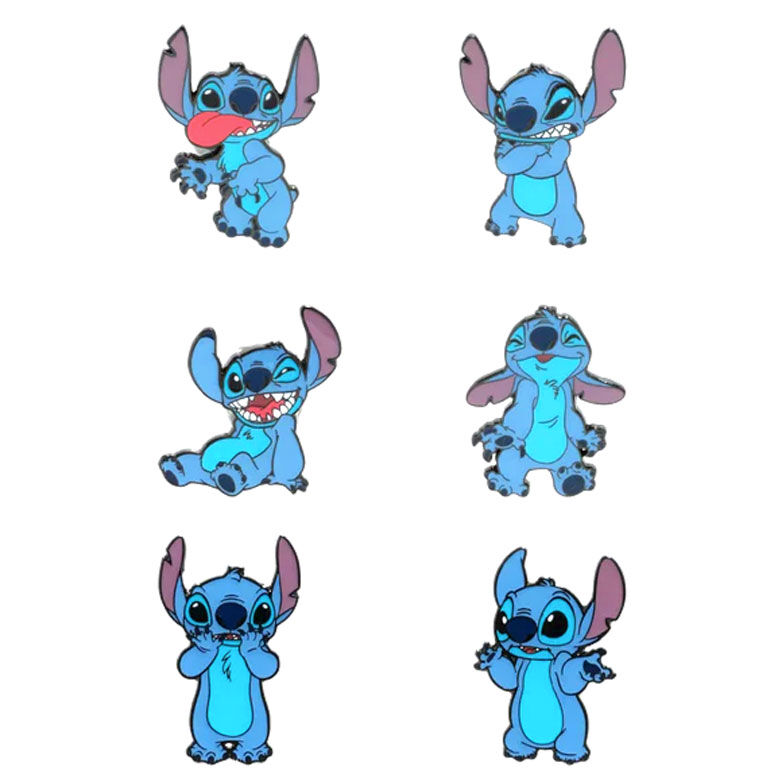 Blind Box Enamel Pin Stitch Disney surtido - Frikibase.com
