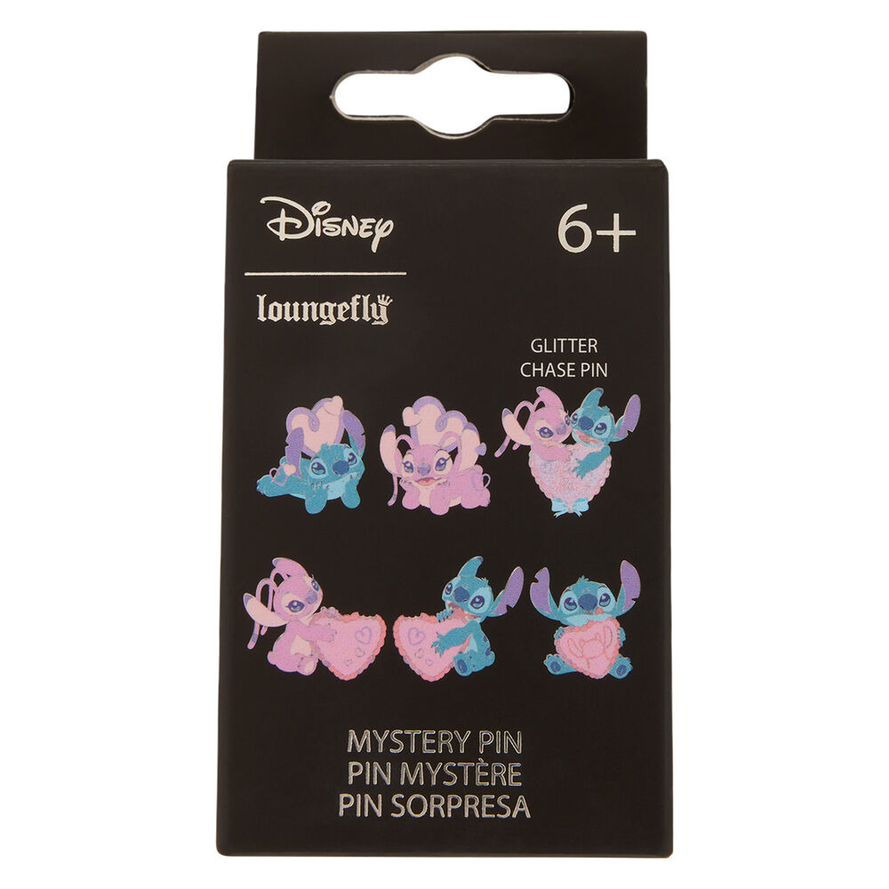 Blind Box Mystery Enamel Pin Angel & Stitch Disney Loungefly surtido - Frikibase.com