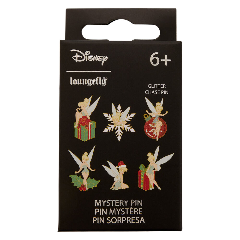 Blind Box Mystery Enamel Pin Holiday Campanilla Peter Pan Disney Loungefly - Frikibase.com
