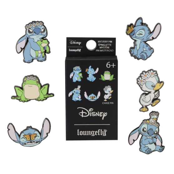 Blind Box Mystery Enamel Pin Stitch Disney Loungefly surtido - Frikibase.com