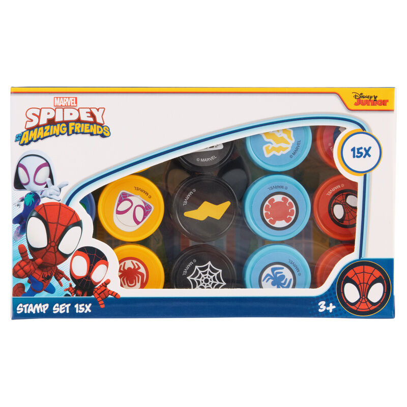 Blister 15 sellos Spiderman Marvel - Frikibase.com