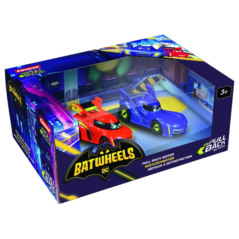 Blister 2 coches Bam vs Redbird Batwheels - Frikibase.com