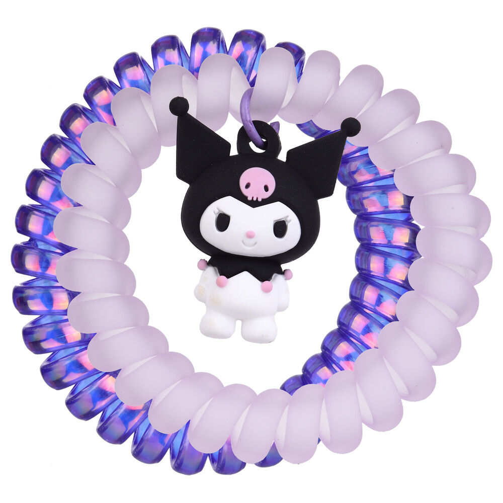 Blister 2 coleteros pelo Kuromi Hello Kitty - Frikibase.com