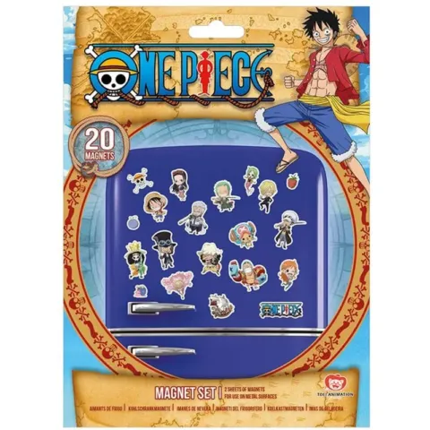 Blister 20 imanes chibi One Piece - Frikibase.com
