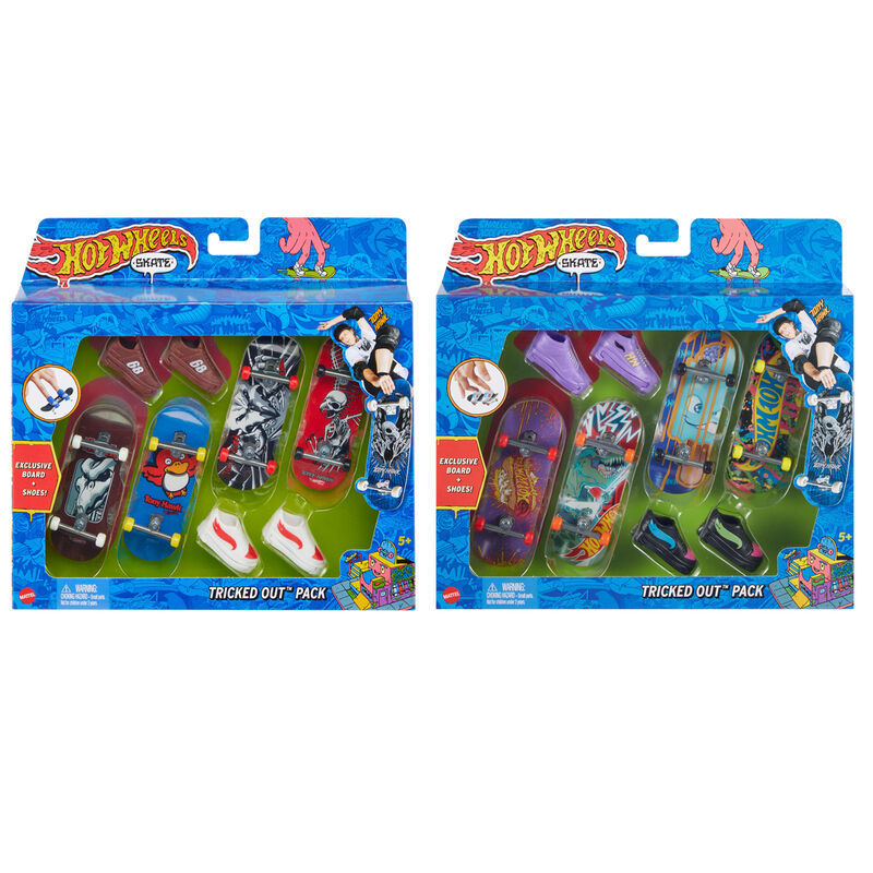 Blister 4 Skates Hot Wheels surtido - Frikibase.com