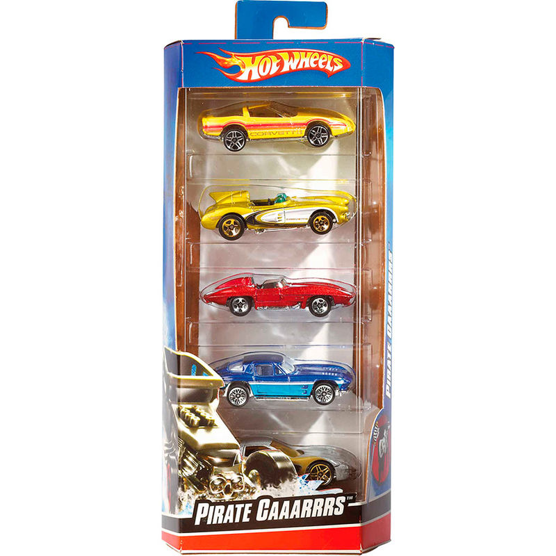 Blister 5 coches Hot Wheels surtido - Frikibase.com