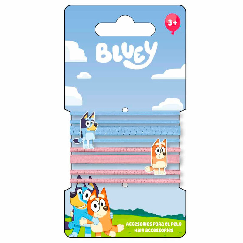 Blister 8 coleteros Bluey - Frikibase.com