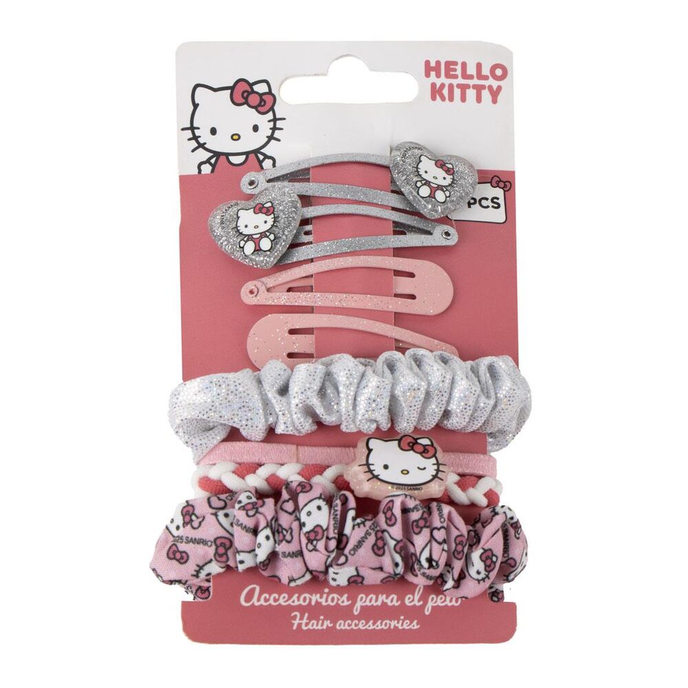 Blister accesorios pelo Hello Kitty - Frikibase.com