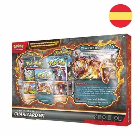 Blister cartas Charizard Pokemon español - Frikibase.com