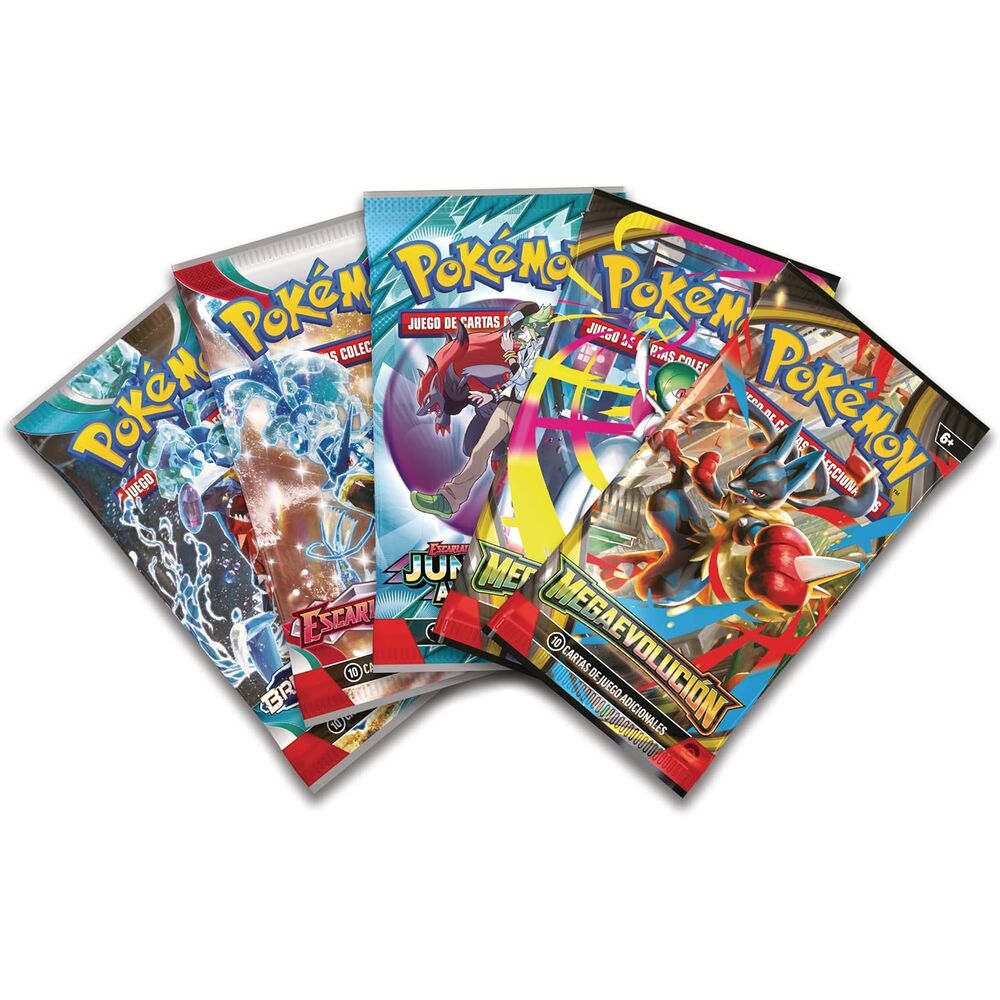 Blister cartas Mega Lucario Ex Pokemon Latino - Frikibase.com