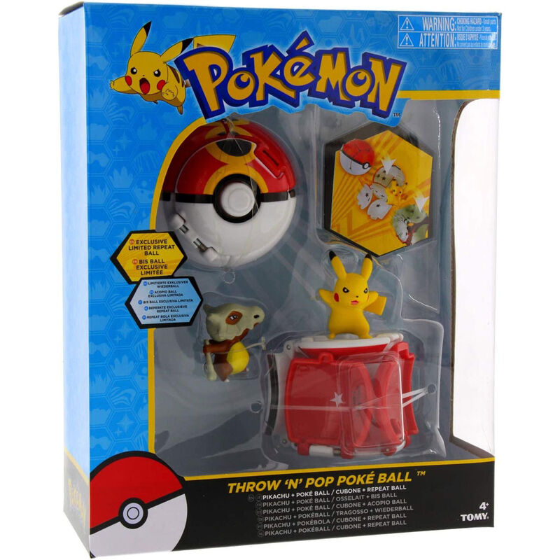 Blister Pokeball Pikachu + Cubone Pokemon - Frikibase.com