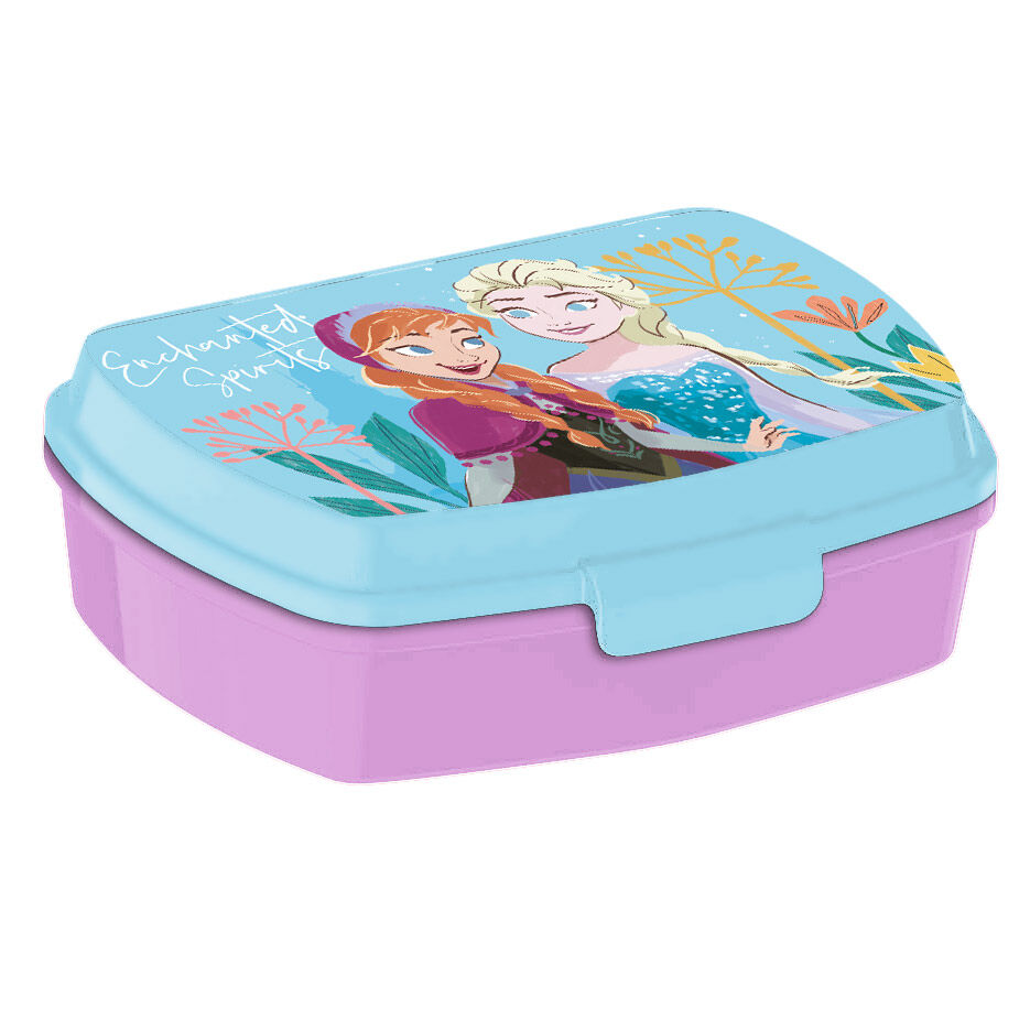 Blister Sandwichera + Cantimplora aluminio Frozen Disney 500ml - Frikibase.com