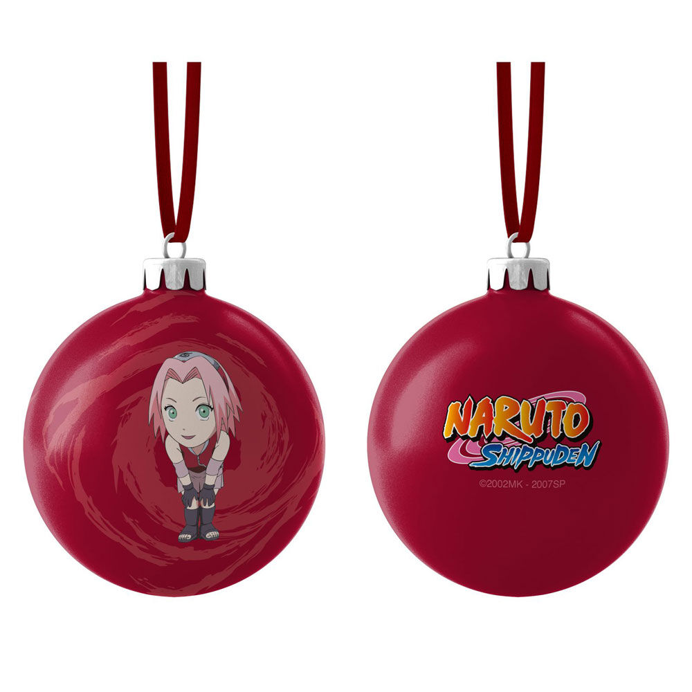 Bola Navidad Chibi Sakura Naruto Shippuden - Frikibase.com