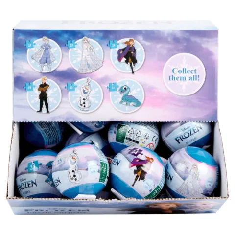 Bola sorpresa puzzle Frozen Disney surtido - Frikibase.com