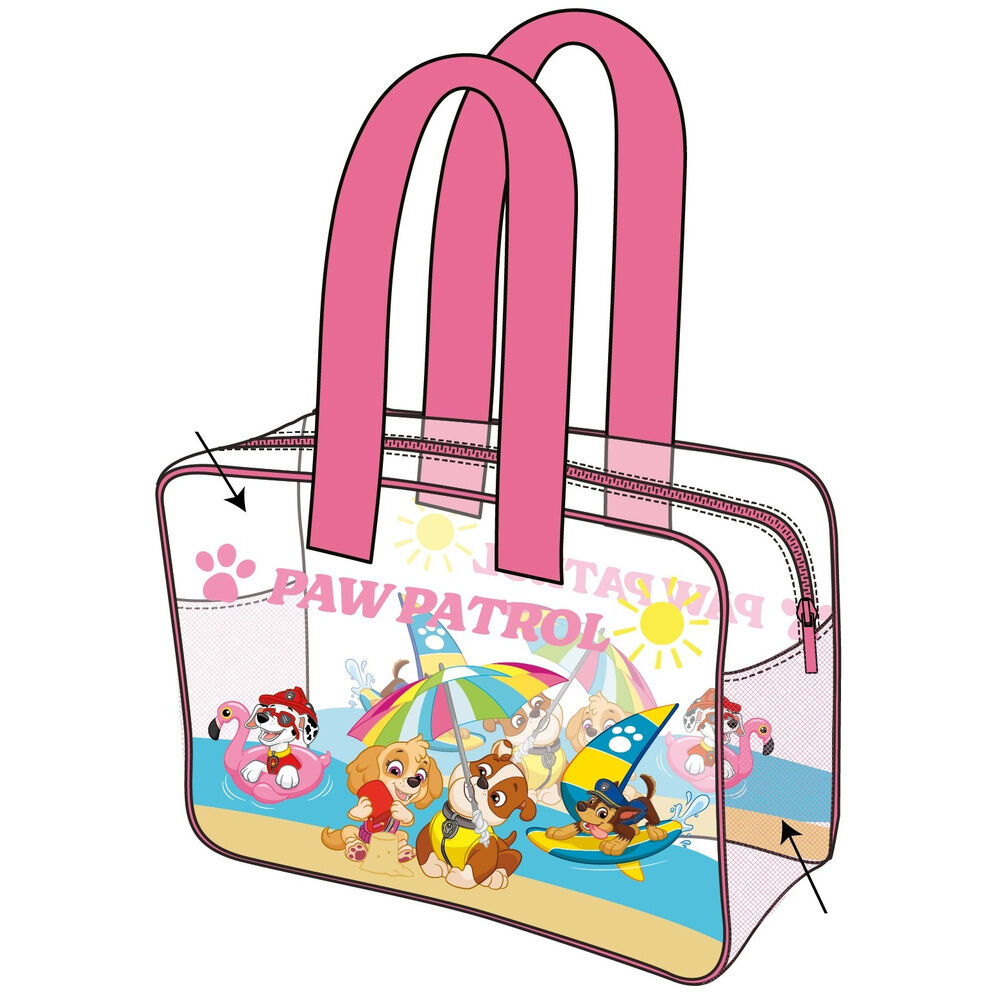 Bolsa playa Canina Paw Patrol - Frikibase.com