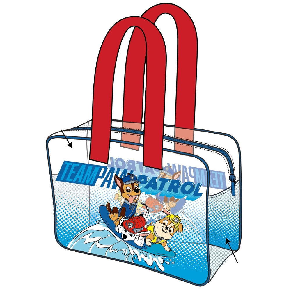 Bolsa playa Canina Paw Patrol - Frikibase.com