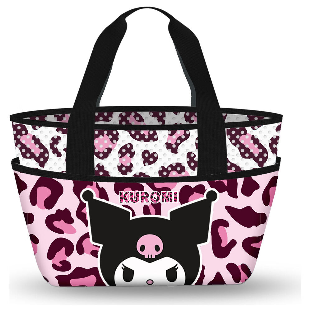 Bolsa playa Feline Kuromi Hello Kitty - Frikibase.com