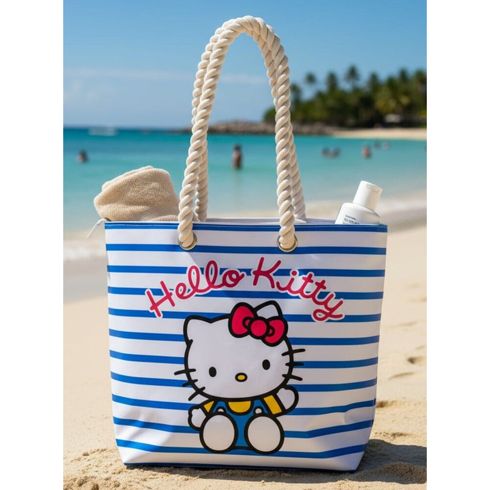 Bolsa playa Hello Kitty - Frikibase.com