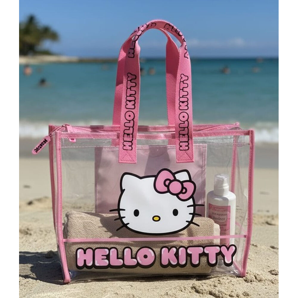 Bolsa playa Hello Kitty - Frikibase.com