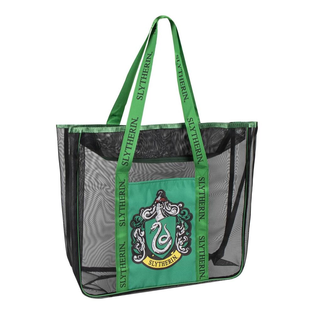 Bolsa playa premium Slytherin Harry Potter - Frikibase.com