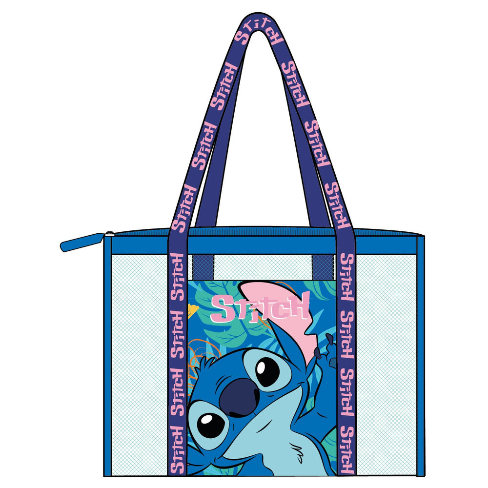 Bolsa playa rejilla Stitch Disney - Frikibase.com