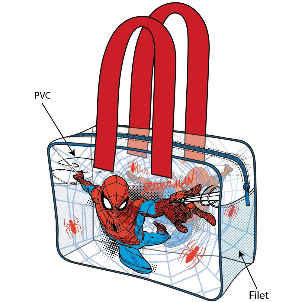 Bolsa playa Spiderman Marvel - Frikibase.com