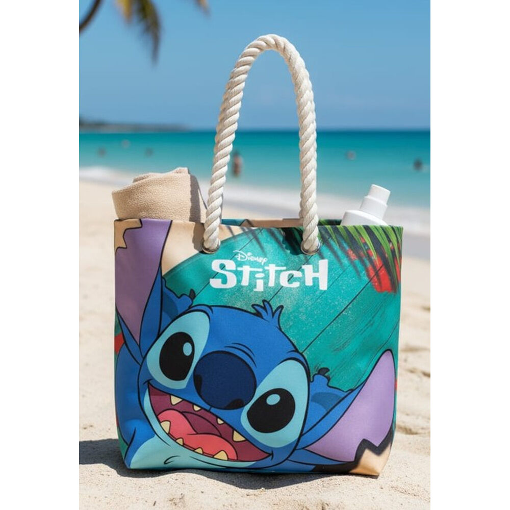 Bolsa playa Stitch Disney - Frikibase.com