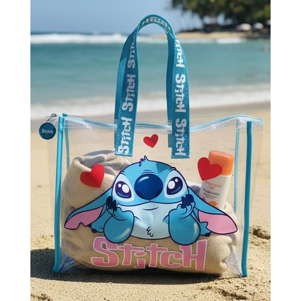 Bolsa playa Stitch Disney - Frikibase.com