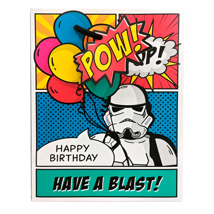 Bolsa regalo The Original Stormtrooper Comic Strip mediana Star Wars surtido - Frikibase.com