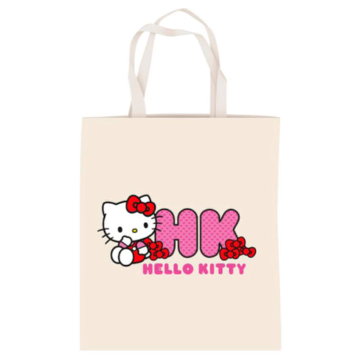 Bolsa shopping Flower Hello Kitty - Frikibase.com