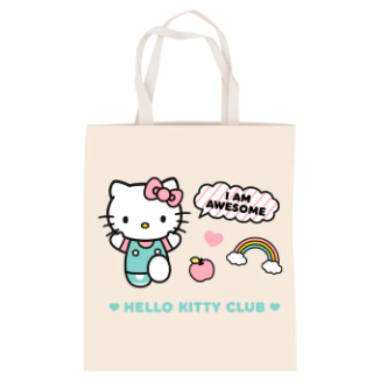 Bolsa shopping I am Awesome Hello Kitty - Frikibase.com