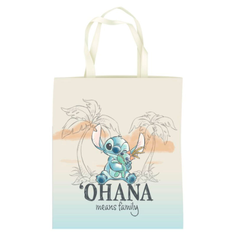 Bolsa shopping Ohana Stitch Disney - Frikibase.com