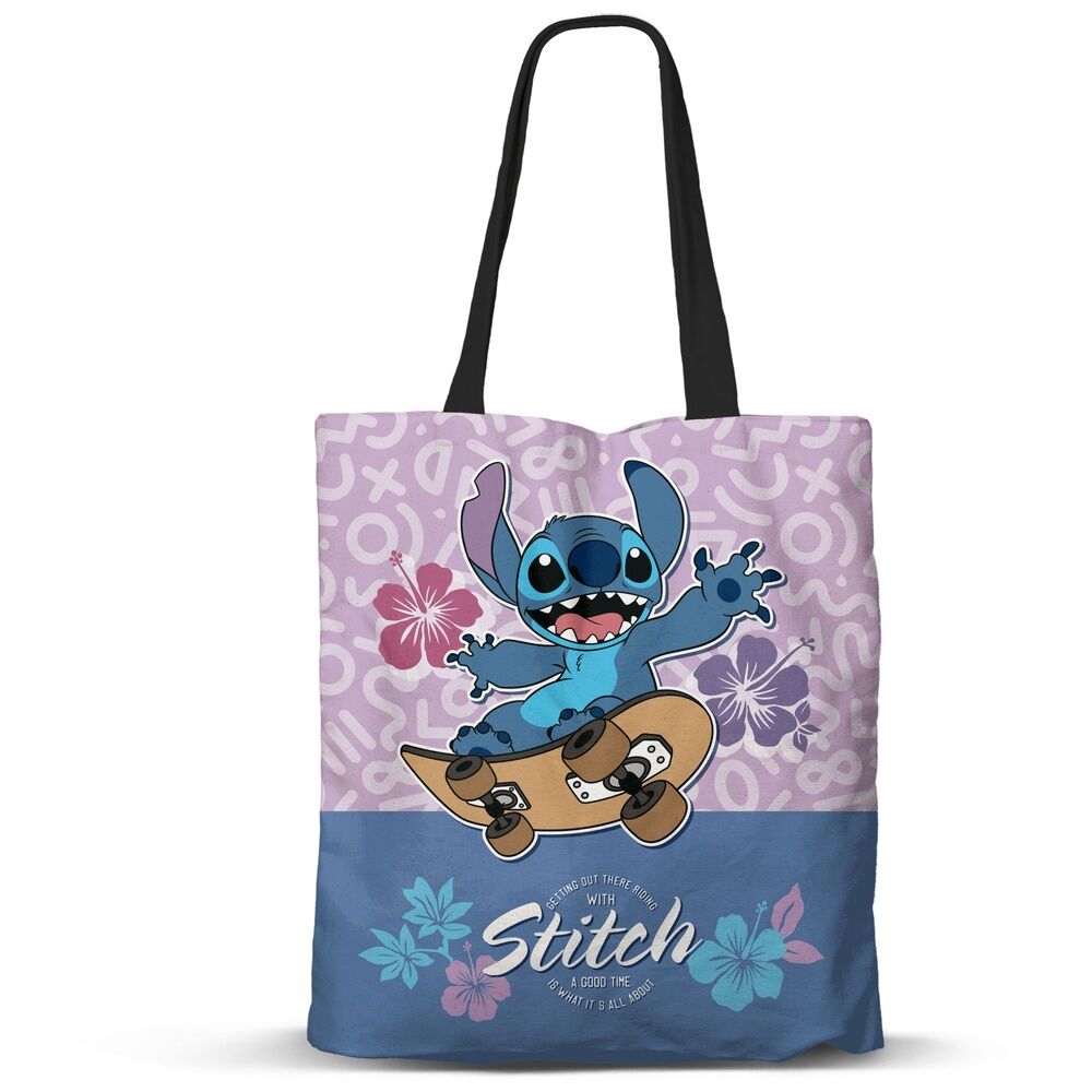 Bolsa shopping Skate Stitch Disney 40cm - Frikibase.com