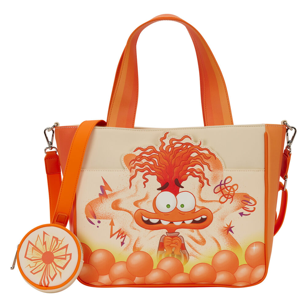 Bolso + monedero Ansiedad Del Reves Disney Pixar Loungefly - Frikibase.com