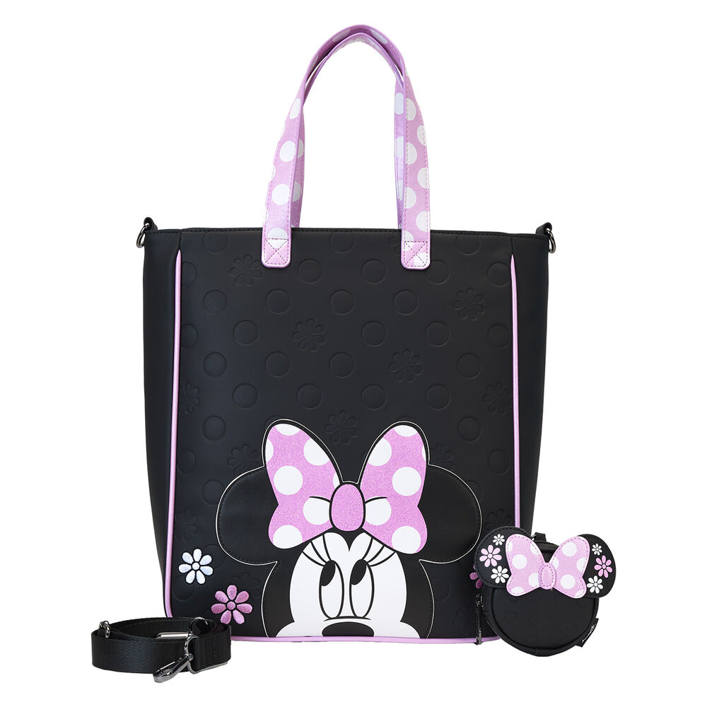 Bolso + monedero Floral Rock the Dots Minnie Disney Loungefly - Frikibase.com