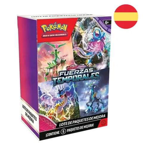 Booster Bundle Fuerzas Temporales cartas Pokemon español - Frikibase.com