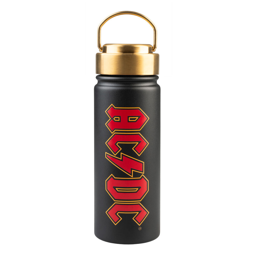 Botella acero inoxidable AC/DC 500ml - Frikibase.com